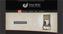 Desktop Screenshot of pacificestatesales.com