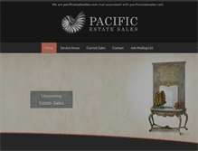 Tablet Screenshot of pacificestatesales.com
